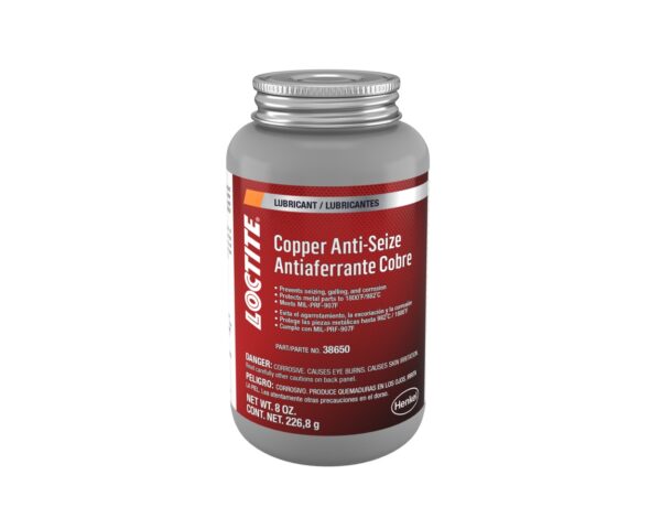 LOCTITE LB 8008 C5-A Copper-Based Anti-Seize Lubricant, 8Oz Bottle (Case Of 12)