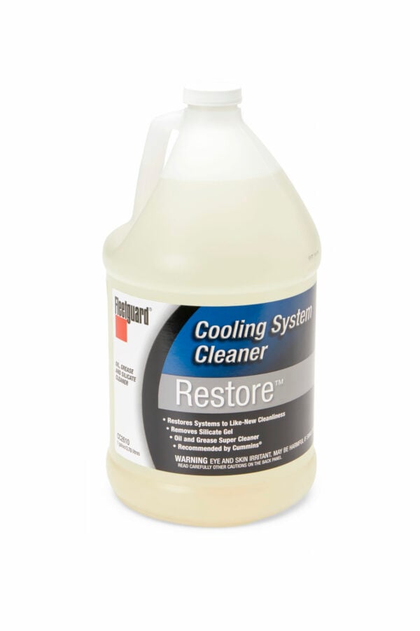Fleetguard Restore, Cooling System Cleaner, 1 Gallon/3.8L CC2610 (Case of 4)