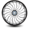Michelin X TWEEL TURF Grooved Caster 13", 5/8" 73818 - Image 2