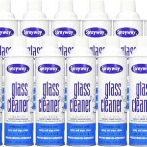 Sprayway Glass Cleaner with Foaming Spray (12 Pack)