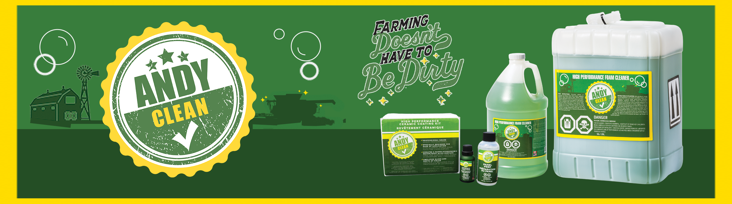 AndyClean - Farming Doesn't Have to be Dirty